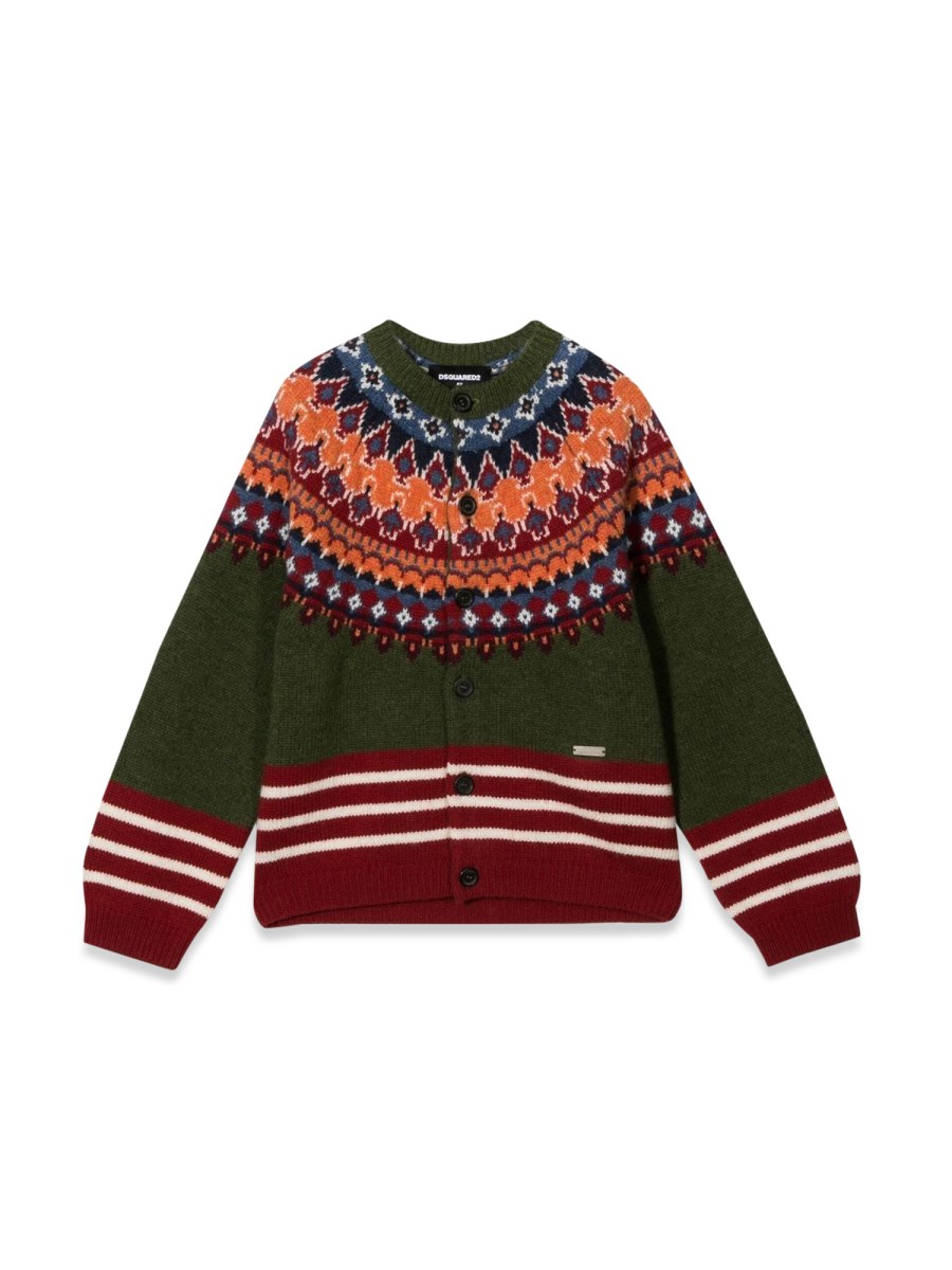 DSQUARED CARDIGAN CON BOTTONI