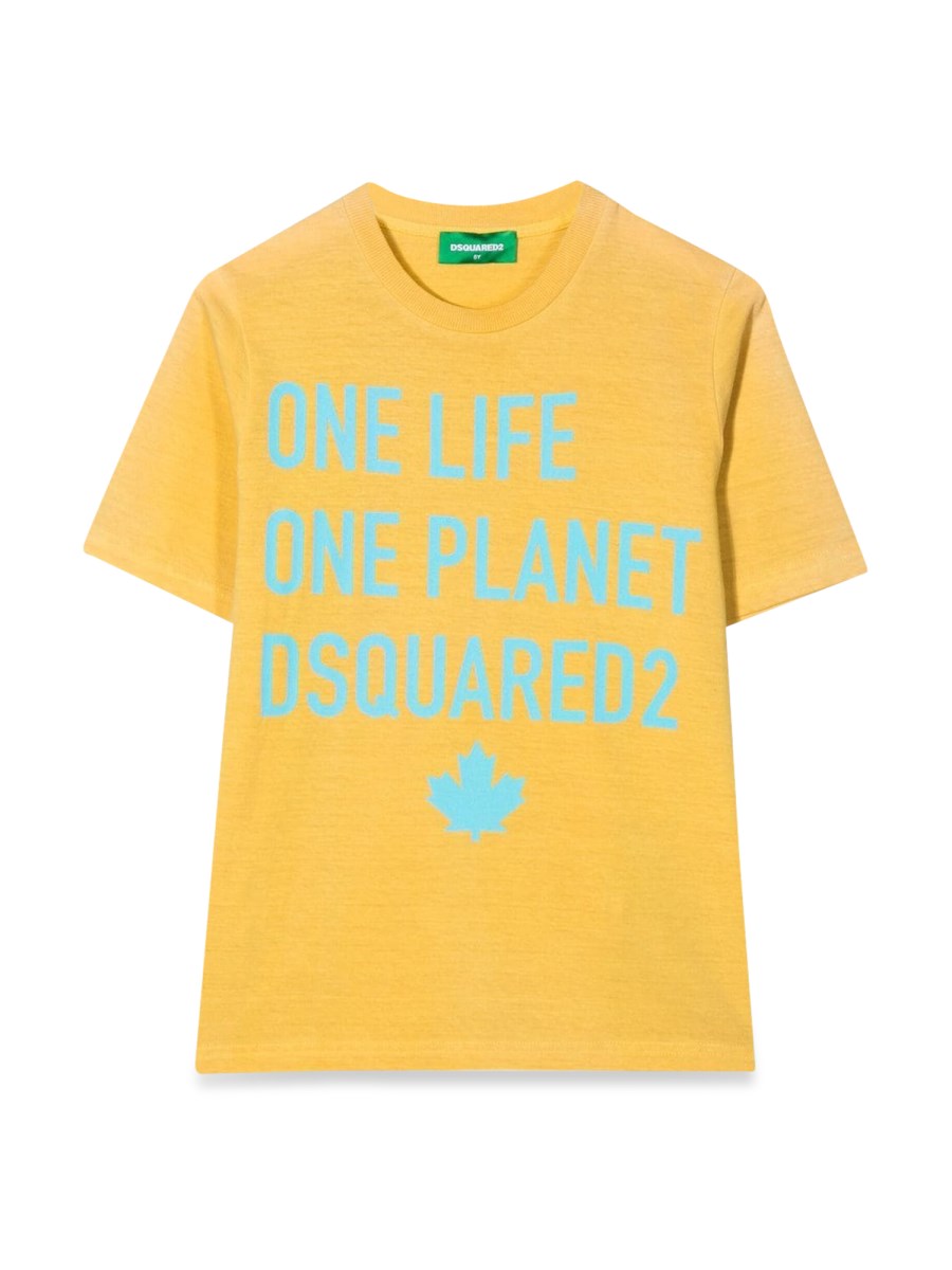 DSQUARED2 t-shirt RELAX Yellow