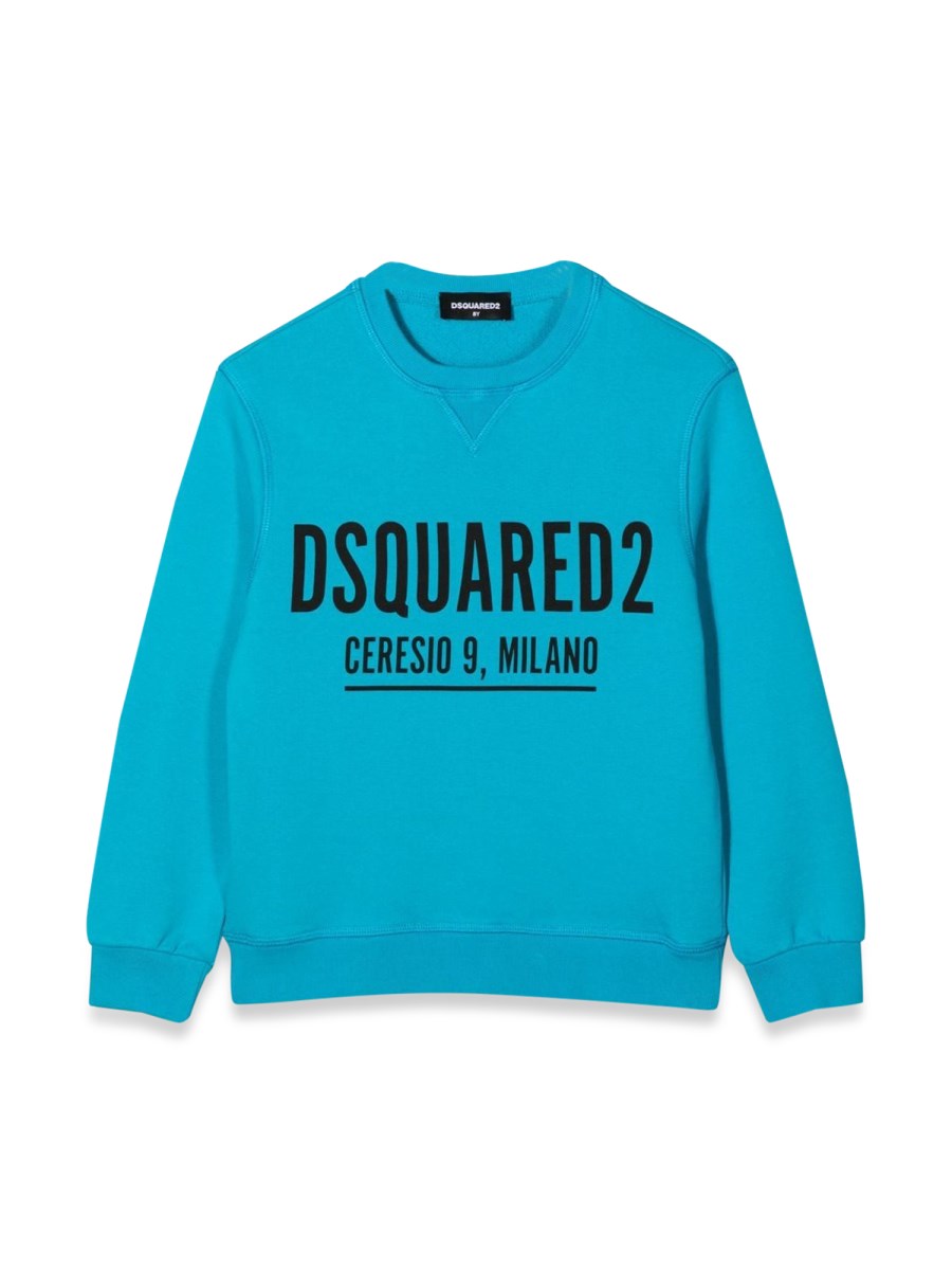 Dsquared2 blue sweatshirt online