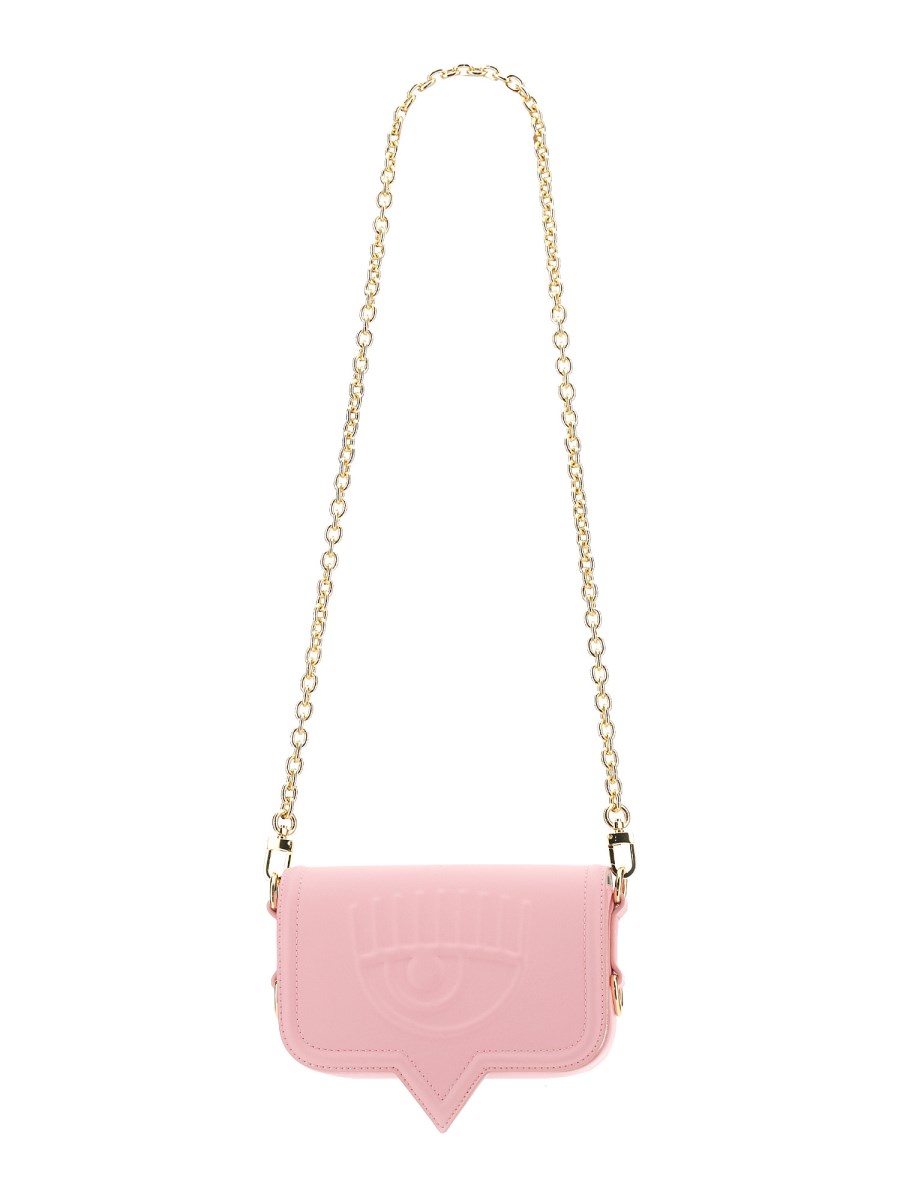 CHIARA FERRAGNI - EYELIKE BAG WITH LOGO PATCH - Eleonora Bonucci