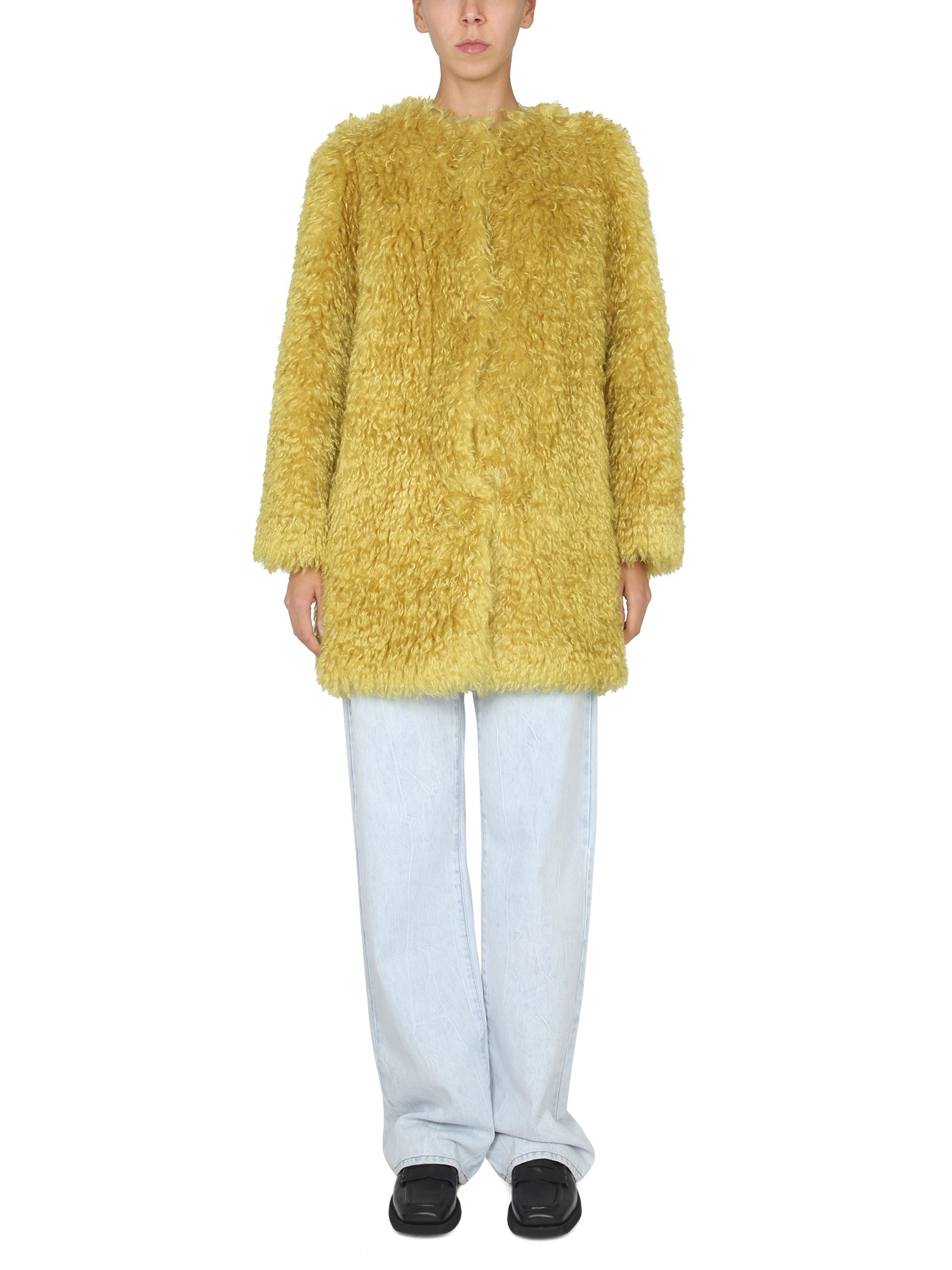 becagli since 1994 faux fur coat