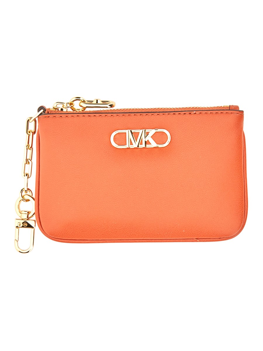 Michael kors outlet orange clutch