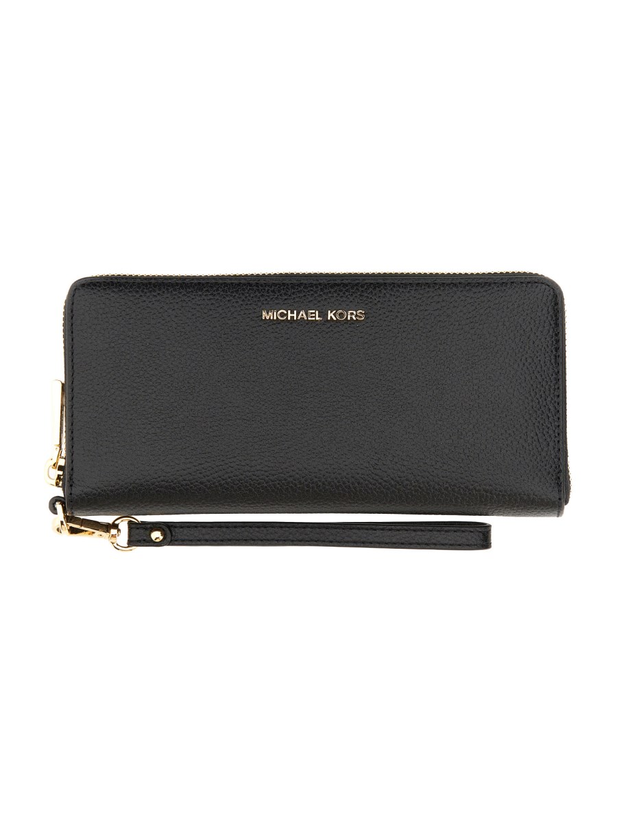 Michael Kors Jet Set Travel Crossgrain Leather Continental Wallet