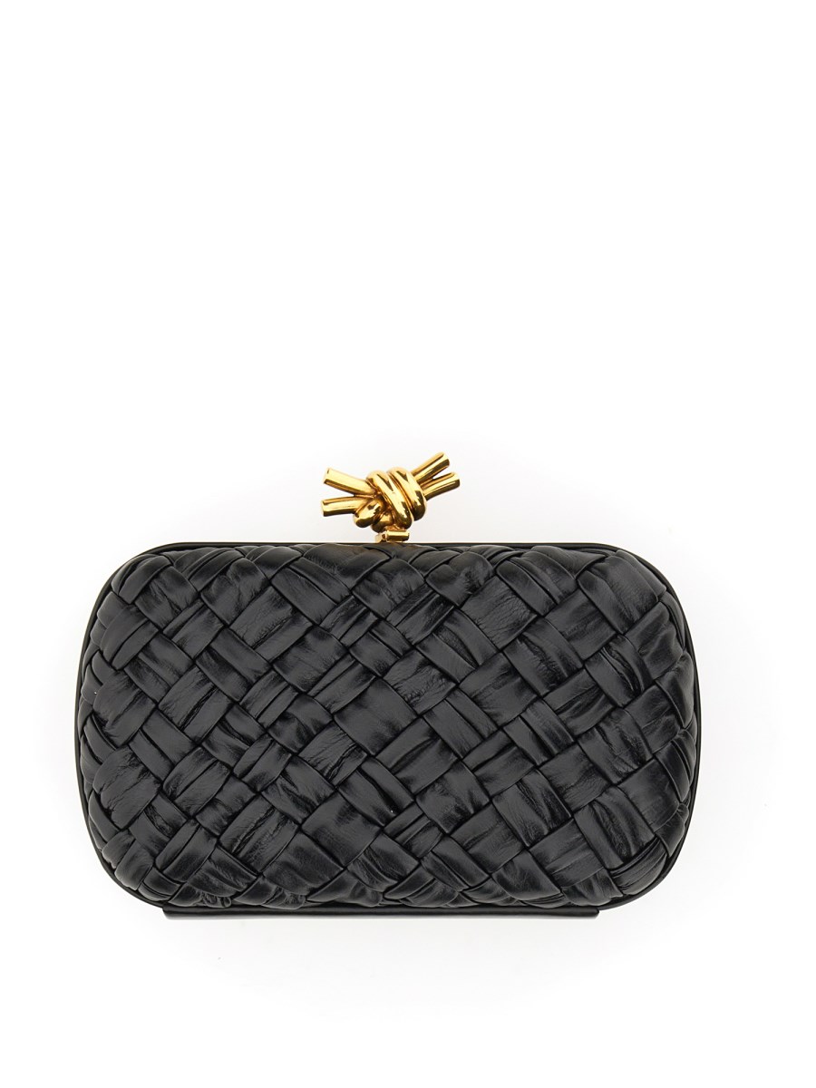 Bottega veneta woven online clutch