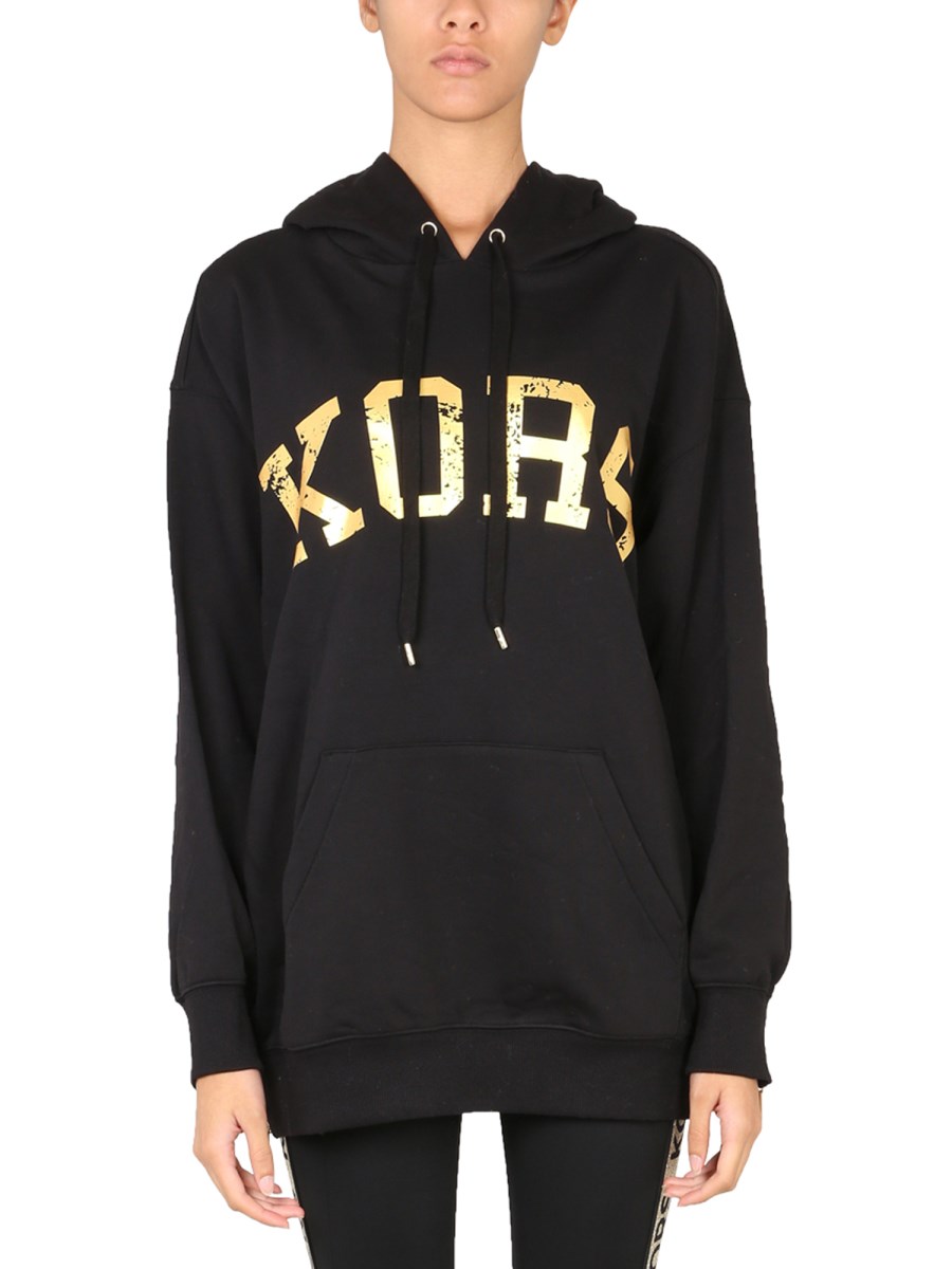 MICHAEL BY MICHAEL KORS - COTTON SWEATSHIRT WITH LOGO - Eleonora Bonucci