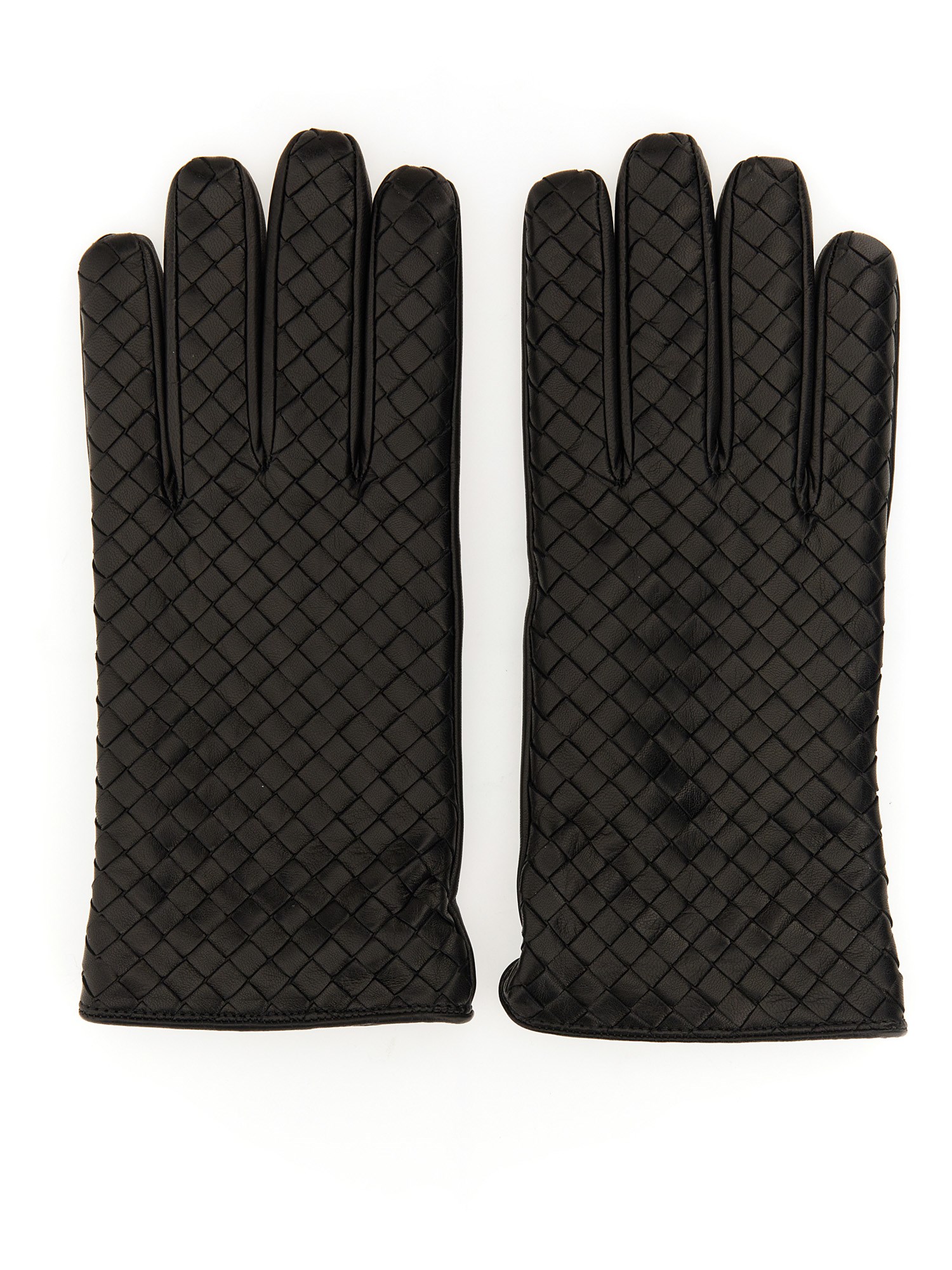 bottega veneta leather gloves