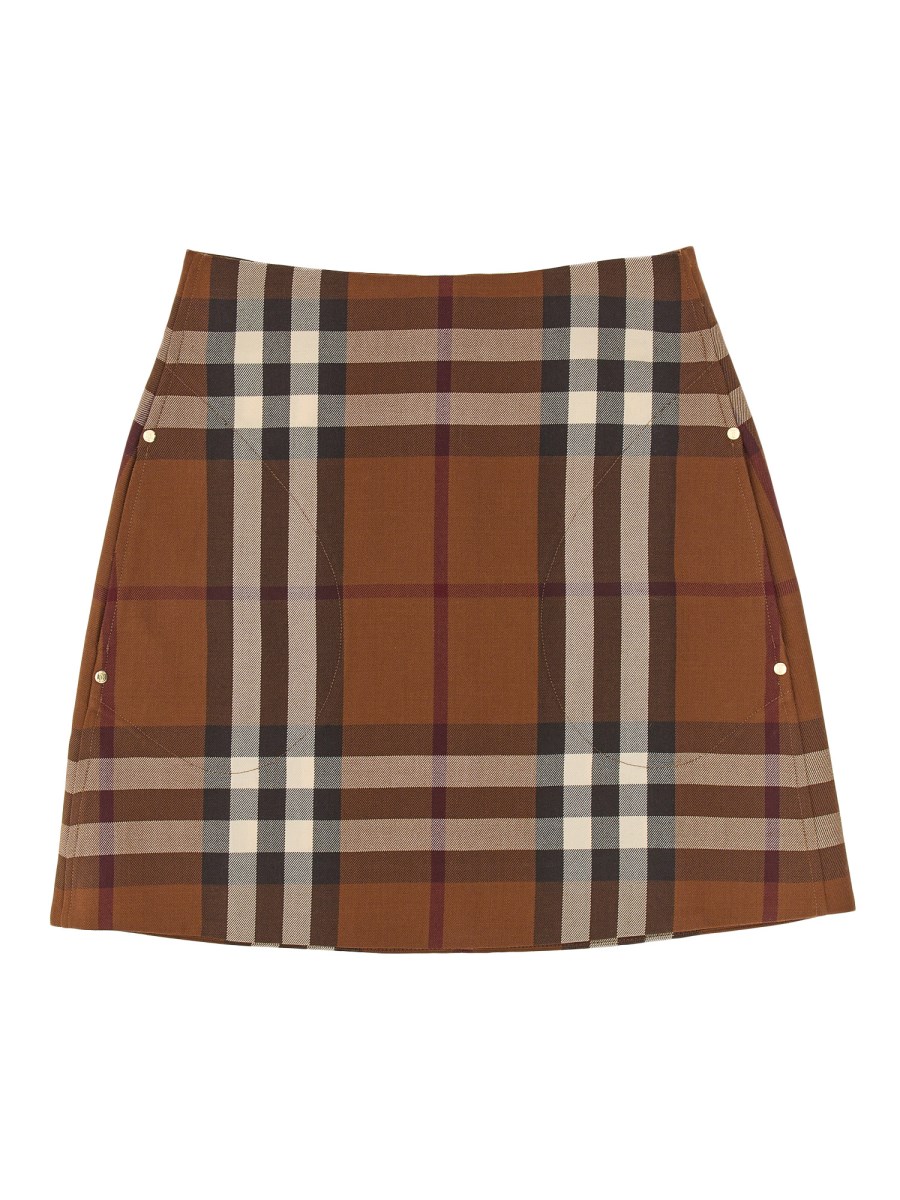 MINI GONNA CON MOTIVO TARTAN