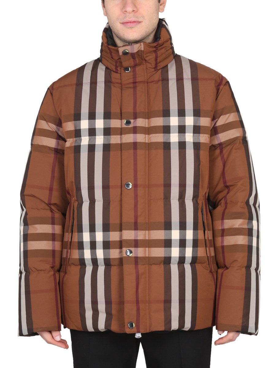 Burberry deals plaid jacket