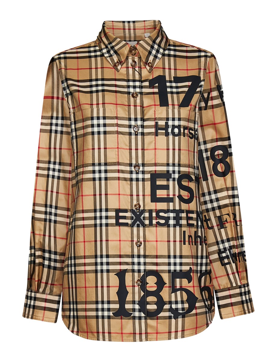 BURBERRY COTTON ANNETTE SHIRT Eleonora Bonucci