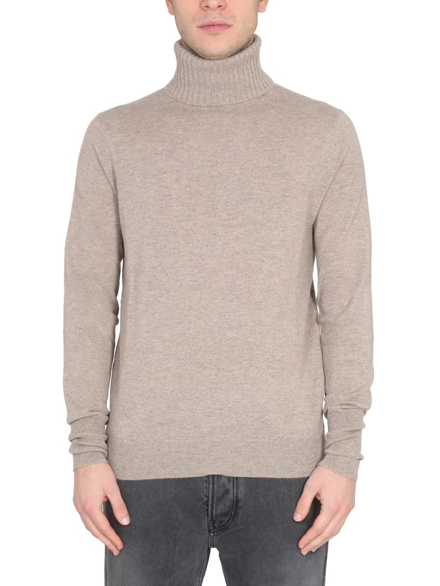 BALLANTYNE MAGLIA COLLO ALTO IN CASHMERE