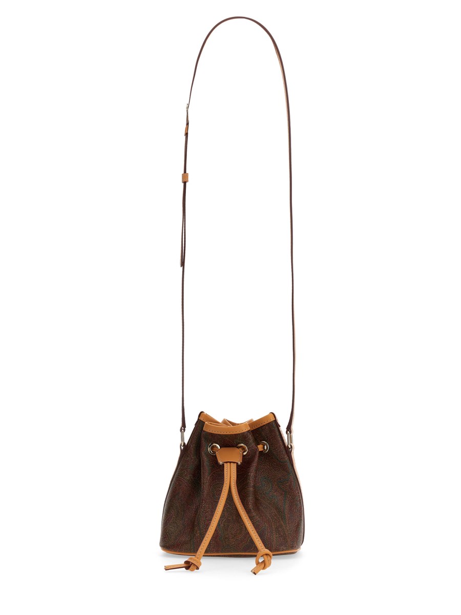 ETRO - PAISLEY CLASSIC MINI BUCKET BAG - Eleonora Bonucci