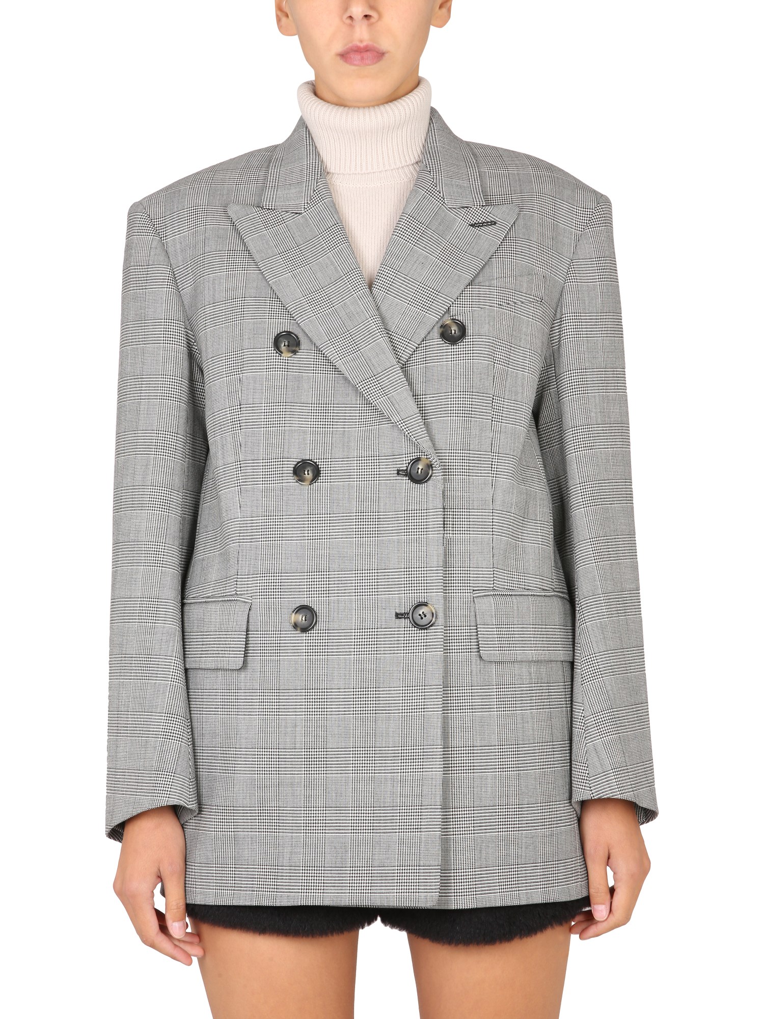 max mara double-breasted jacket