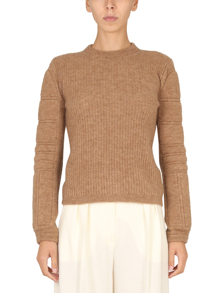 MAX MARA MAGLIA IN FILATO MOHAIR CON RICAMO