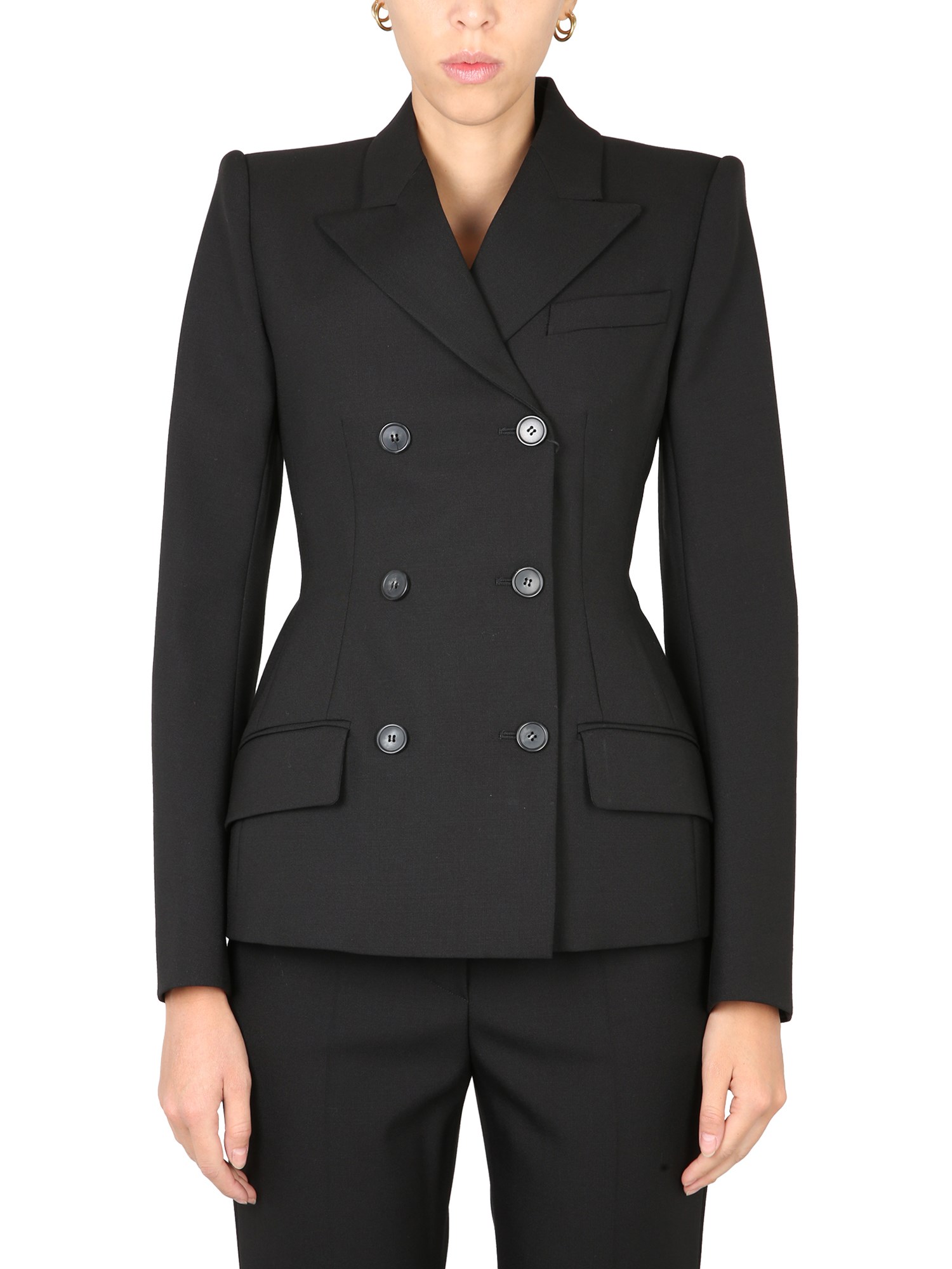 max mara double-breasted jacket