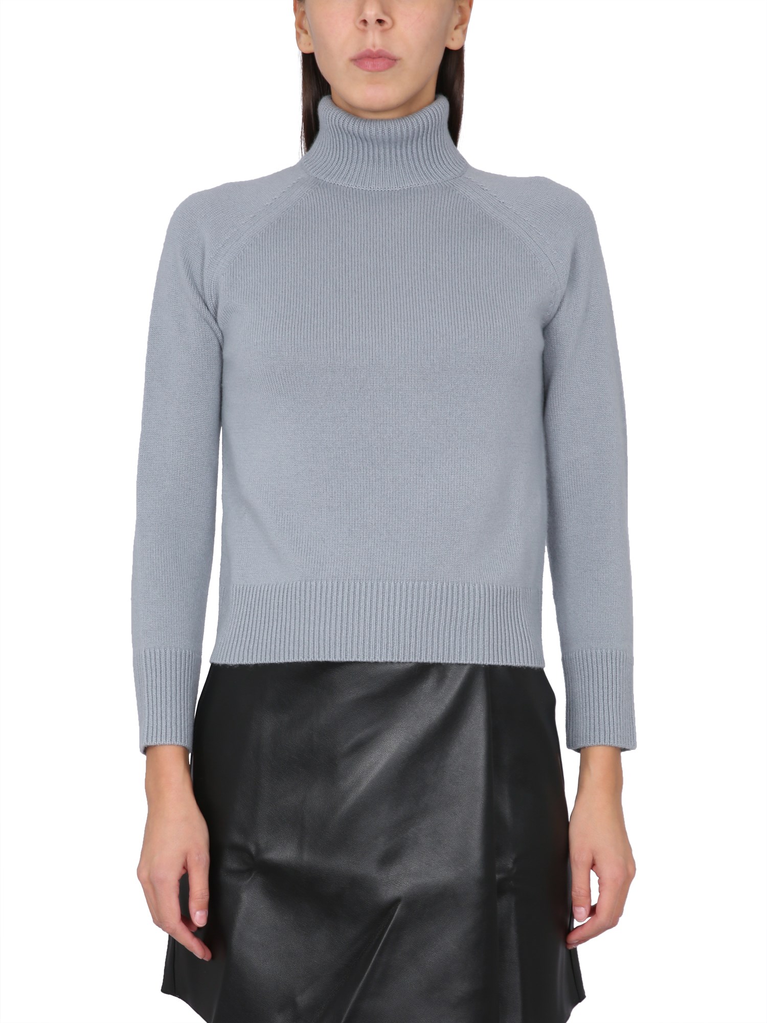 S Max Mara Woman Light Blue Nadar Turtleneck In Azure