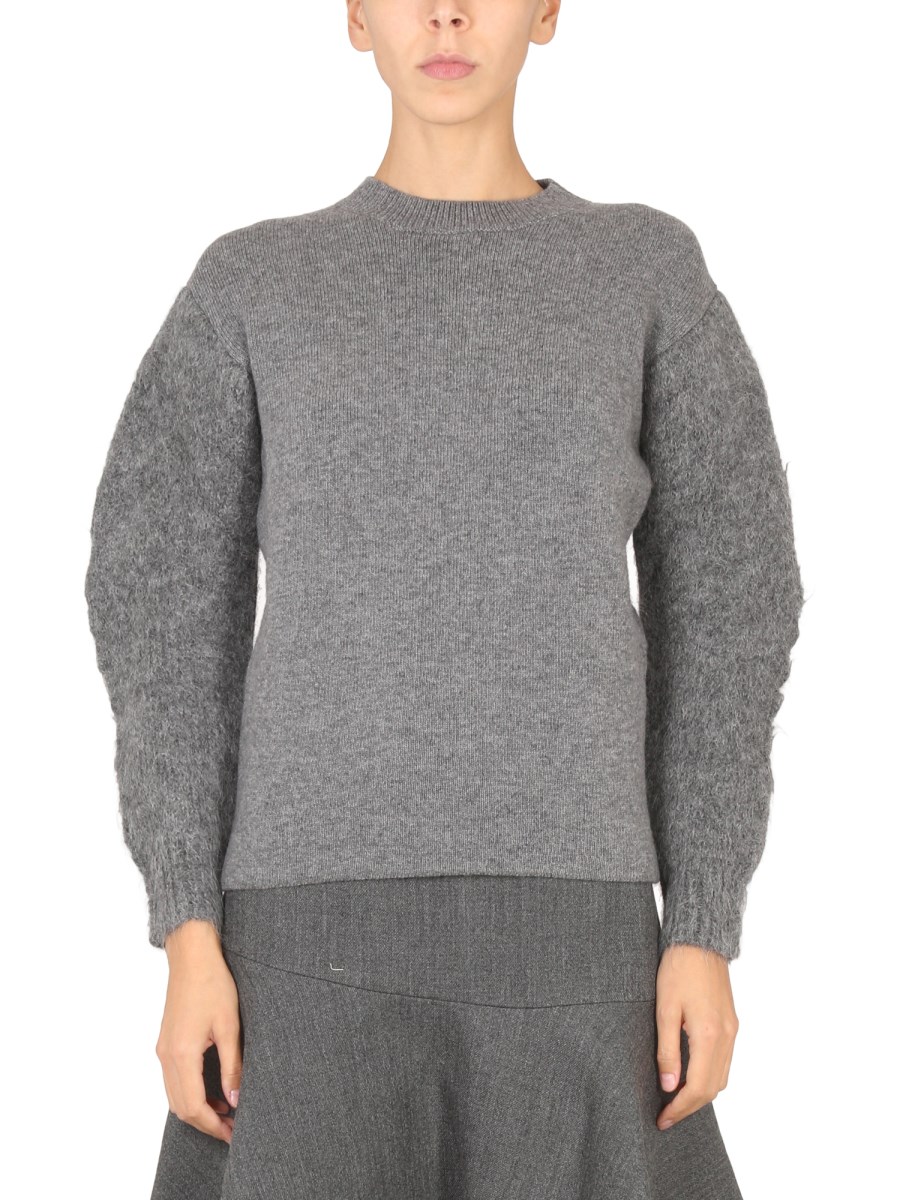 JIL SANDER MAGLIA IN FILATO DI LANA MERINO E CASHMERE