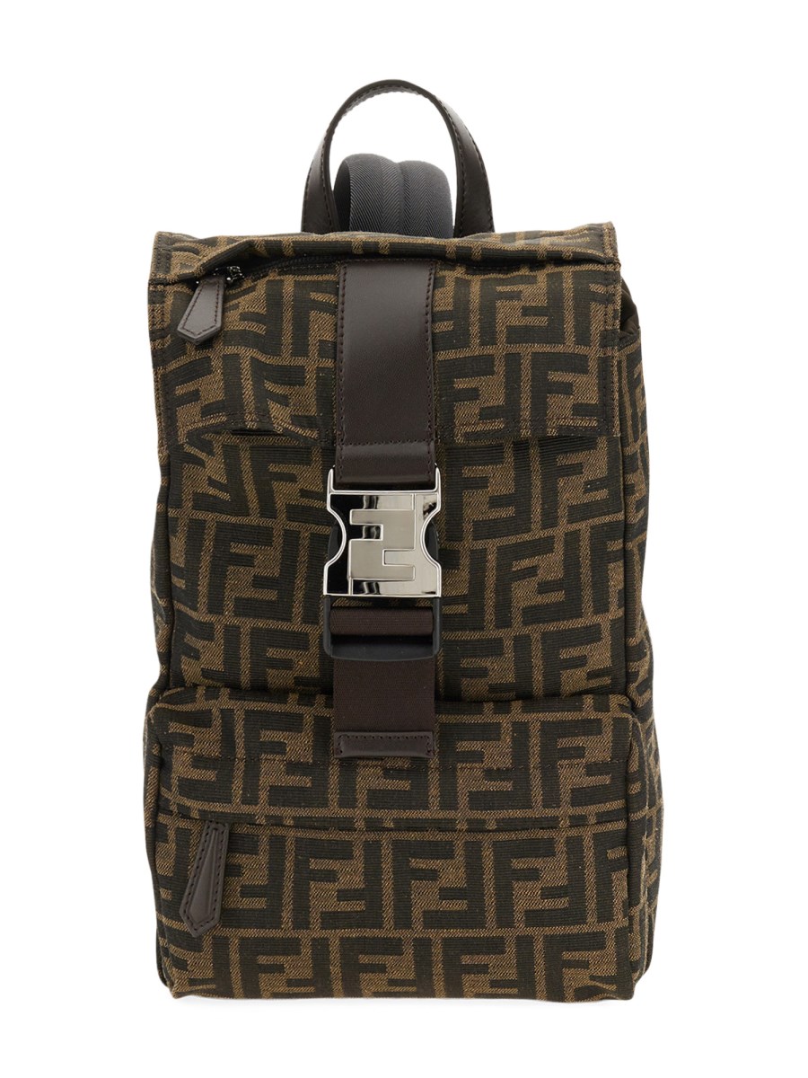 Fendi leather backpack hotsell