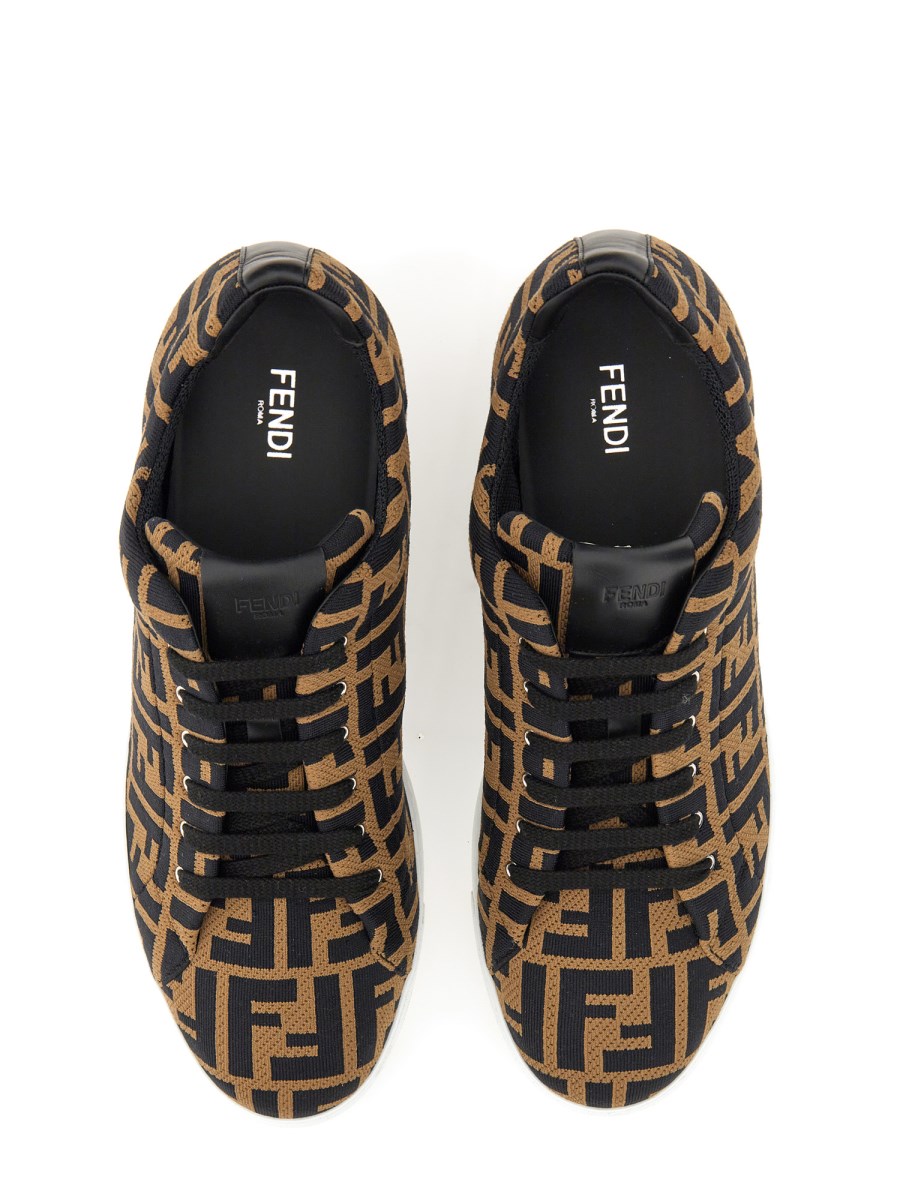 Fendi technical mesh outlet sneakers