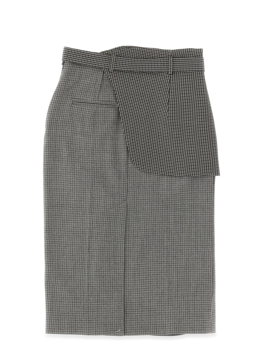 Fendi houndstooth discount skirt