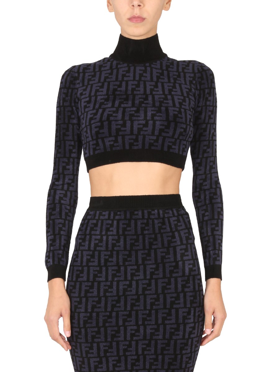 Crop top clearance fendi