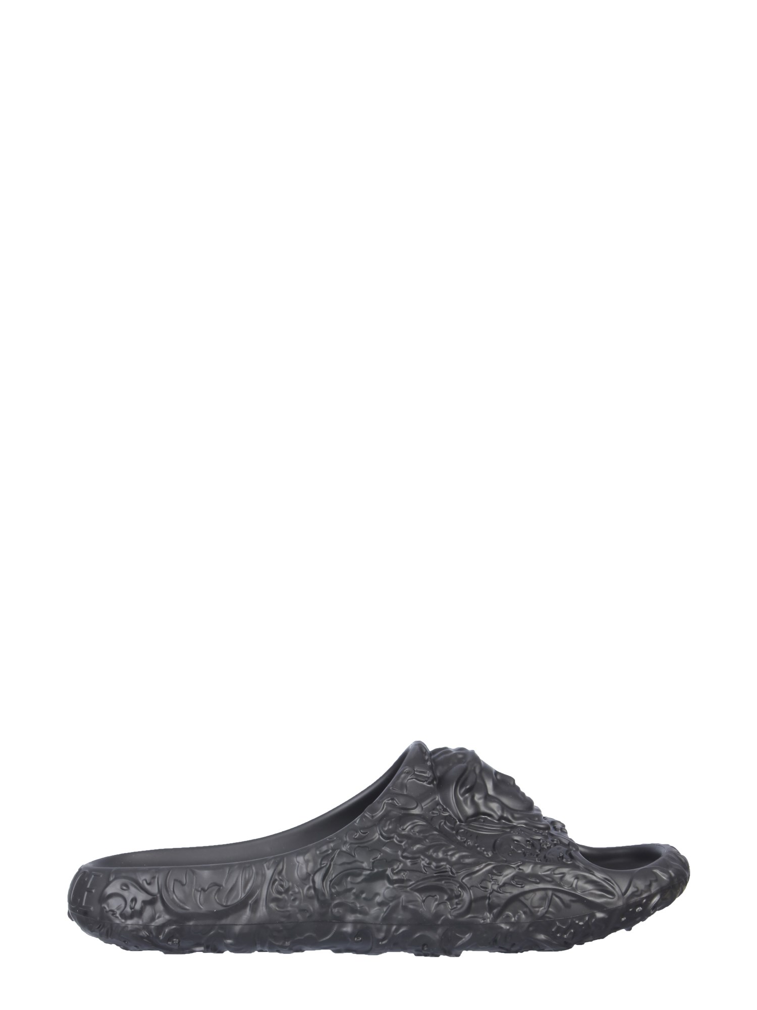 Versace Black Medusa Dimension Sliders In Black