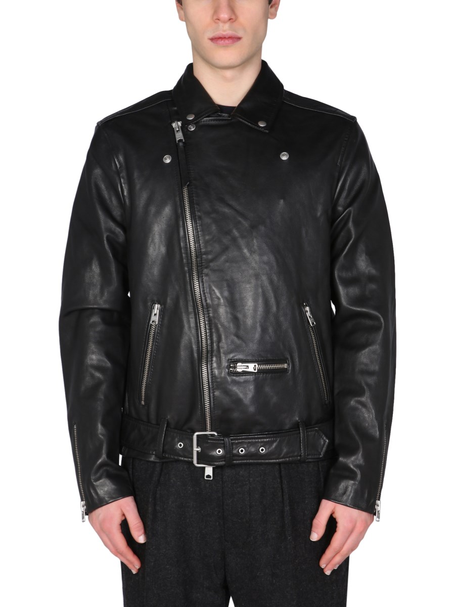 Allsaints wick shop leather jacket