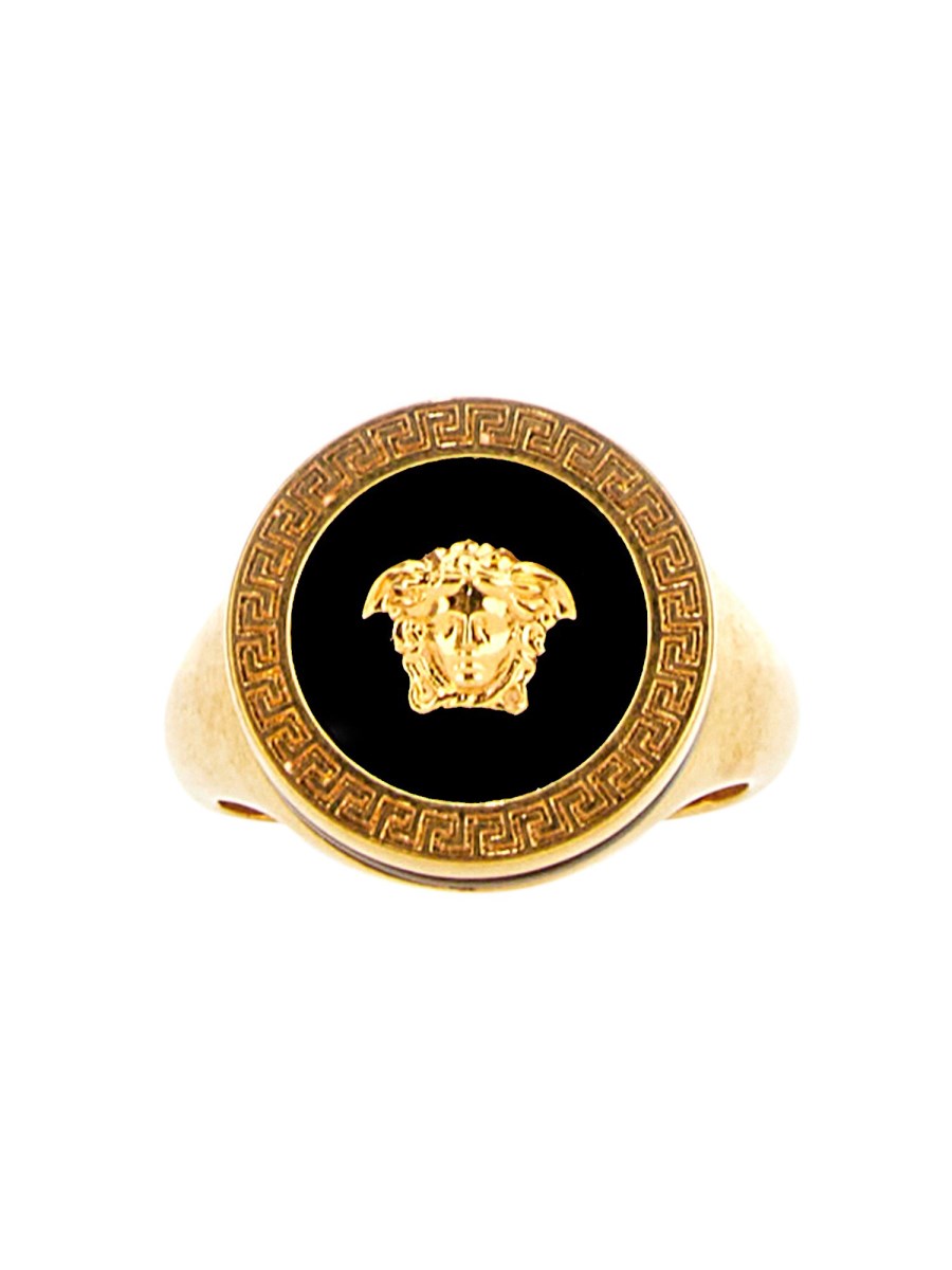 Versace resin medusa on sale ring