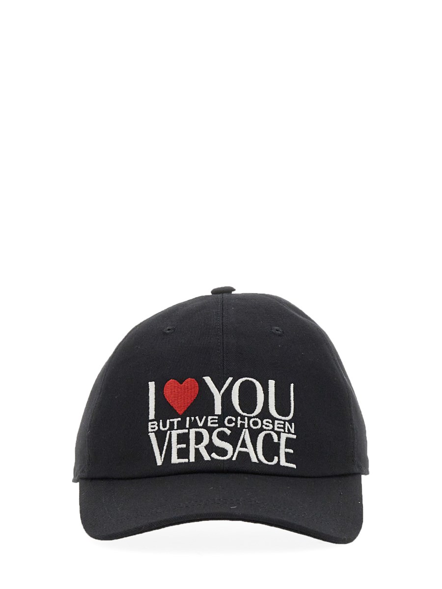 VERSACE CAPPELLO DA BASEBALL CON LOGO