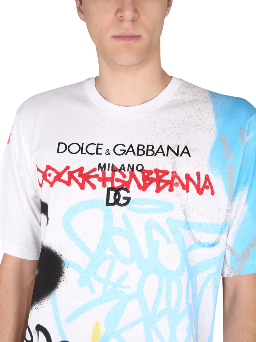 T shirt dolce on sale e gabbana uomo