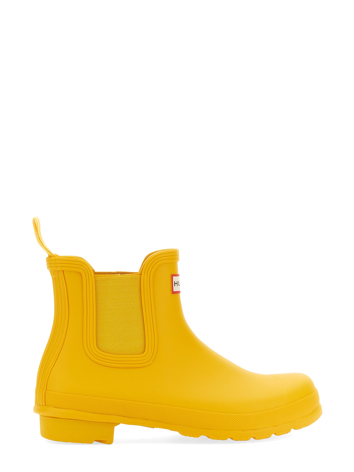 Shop Hunter Chelsea Boot In Yellow