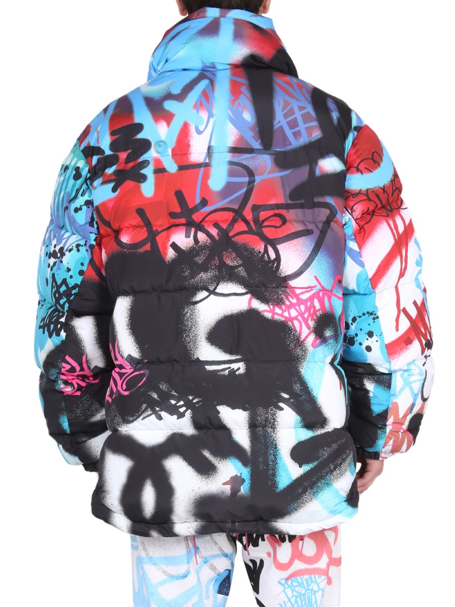 DOLCE & GABBANA - NYLON SON GRAFFITI SPRAY PRINT JACKET - Eleonora Bonucci