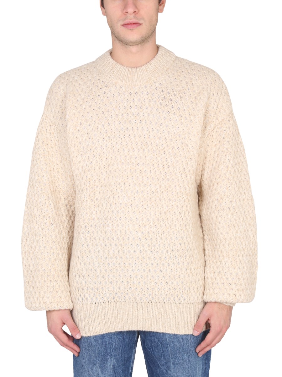 SÉFR MAGLIA MEZZOCOLLO "LEONARD" IN MISTO LANA DI BABY ALPACA