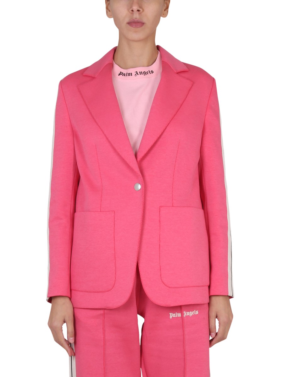 PALM ANGELS - SPORT BLAZER WITH LOGO - Eleonora Bonucci