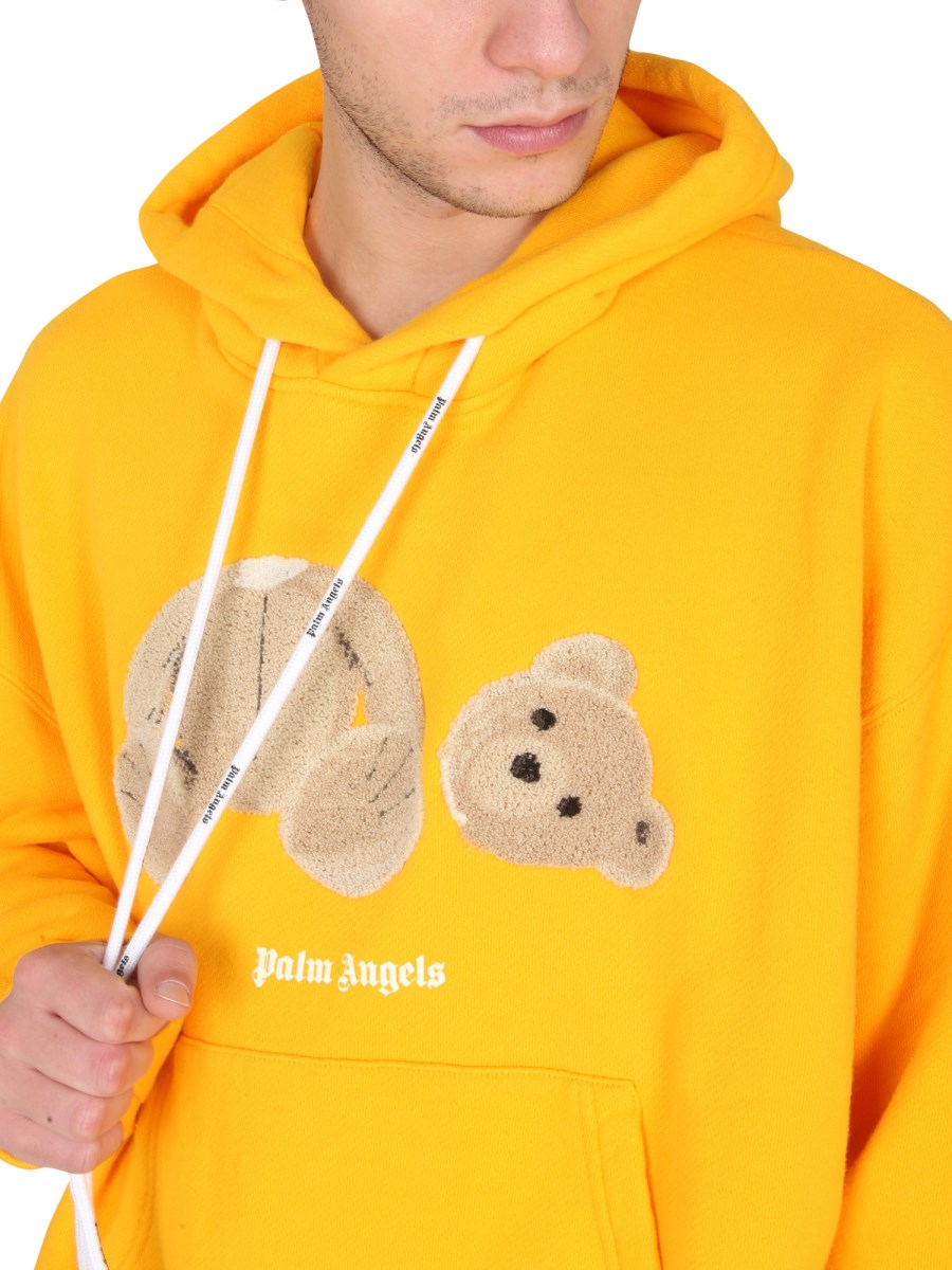 PALM ANGELS - BEAR HOODIE - Eleonora Bonucci