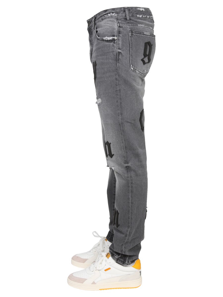 PALM ANGELS - Logo Patch Pants