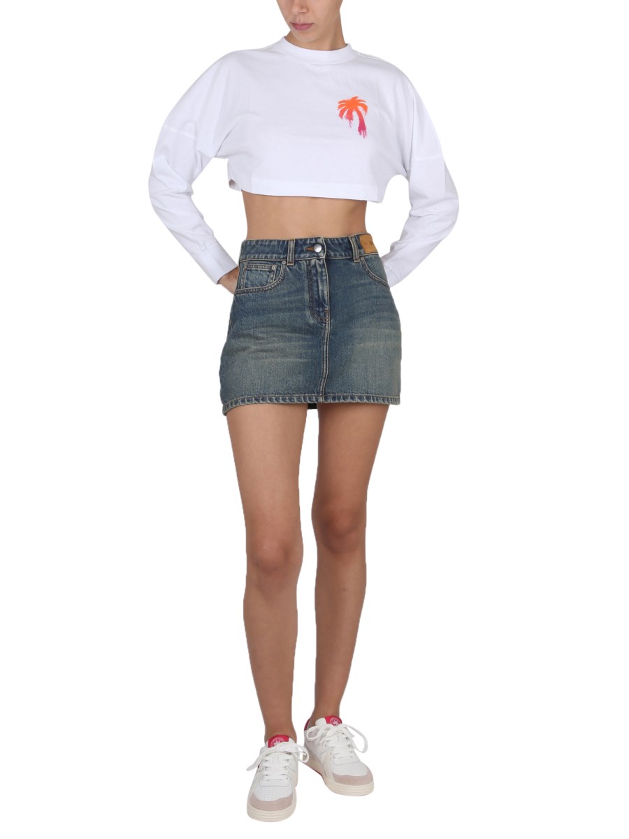 T-SHIRT CROPPED FIT 