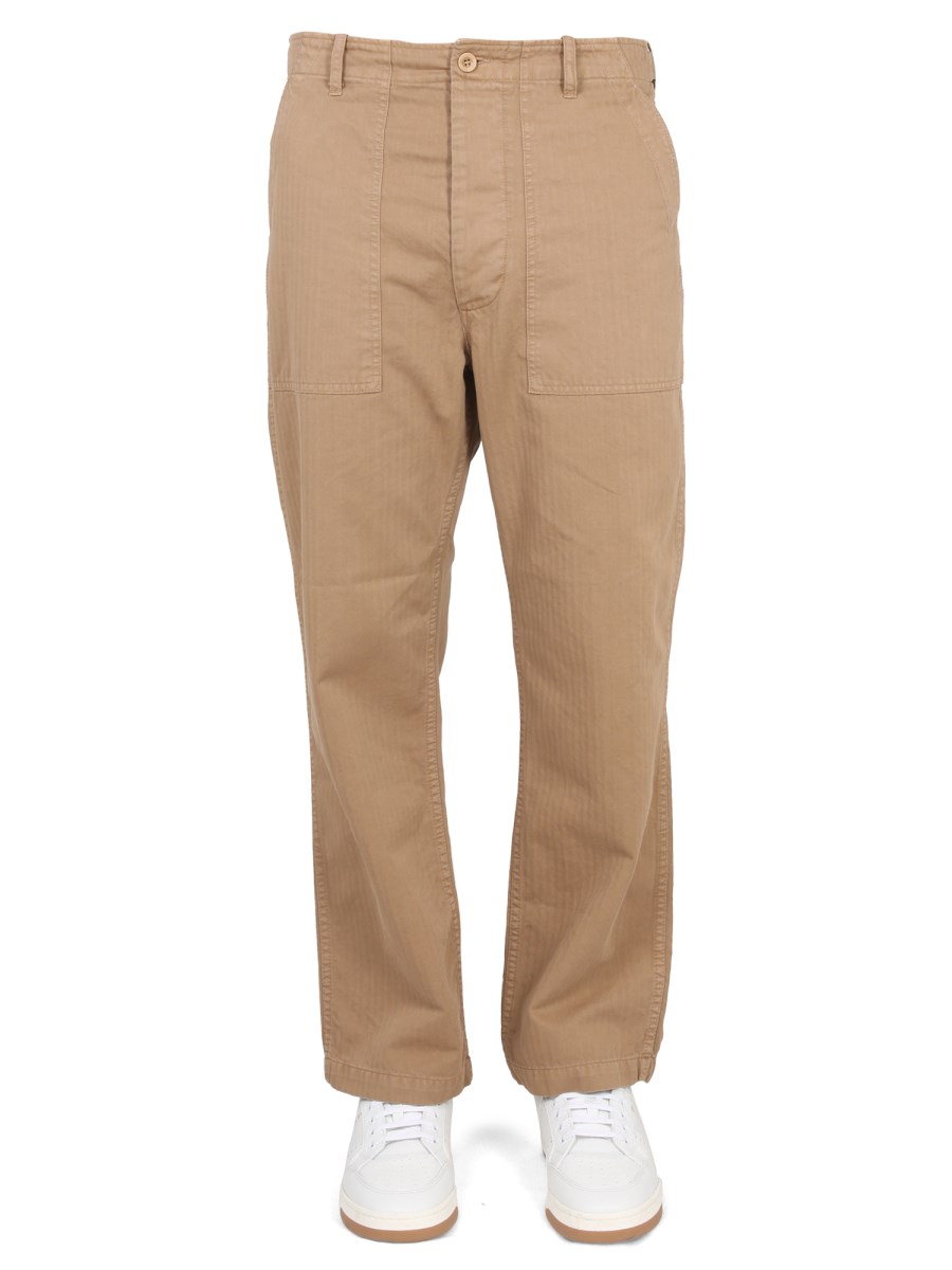 EAST HARBOUR SURPLUS PANTALONE TEXAS IN COTONE