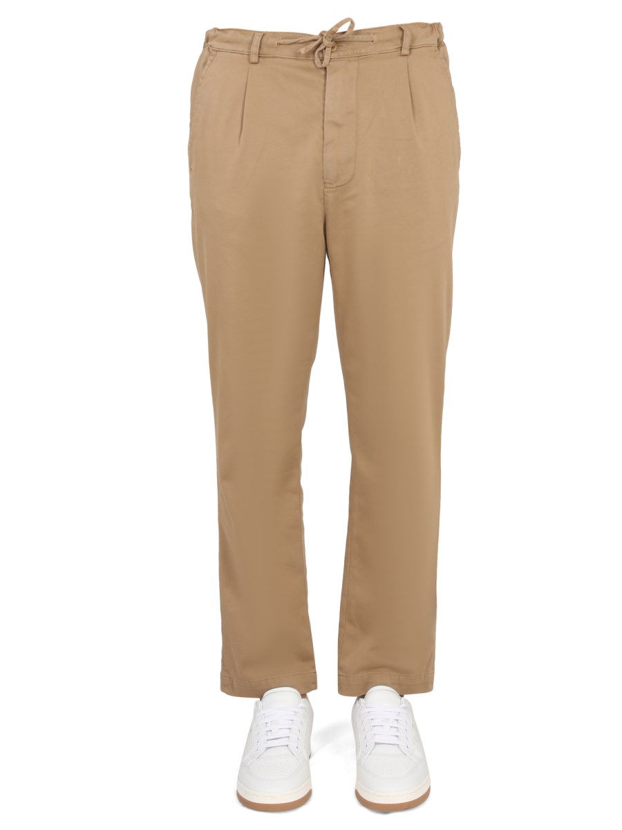 EAST HARBOUR SURPLUS PANTALONE "BOBBY" IN COTONE