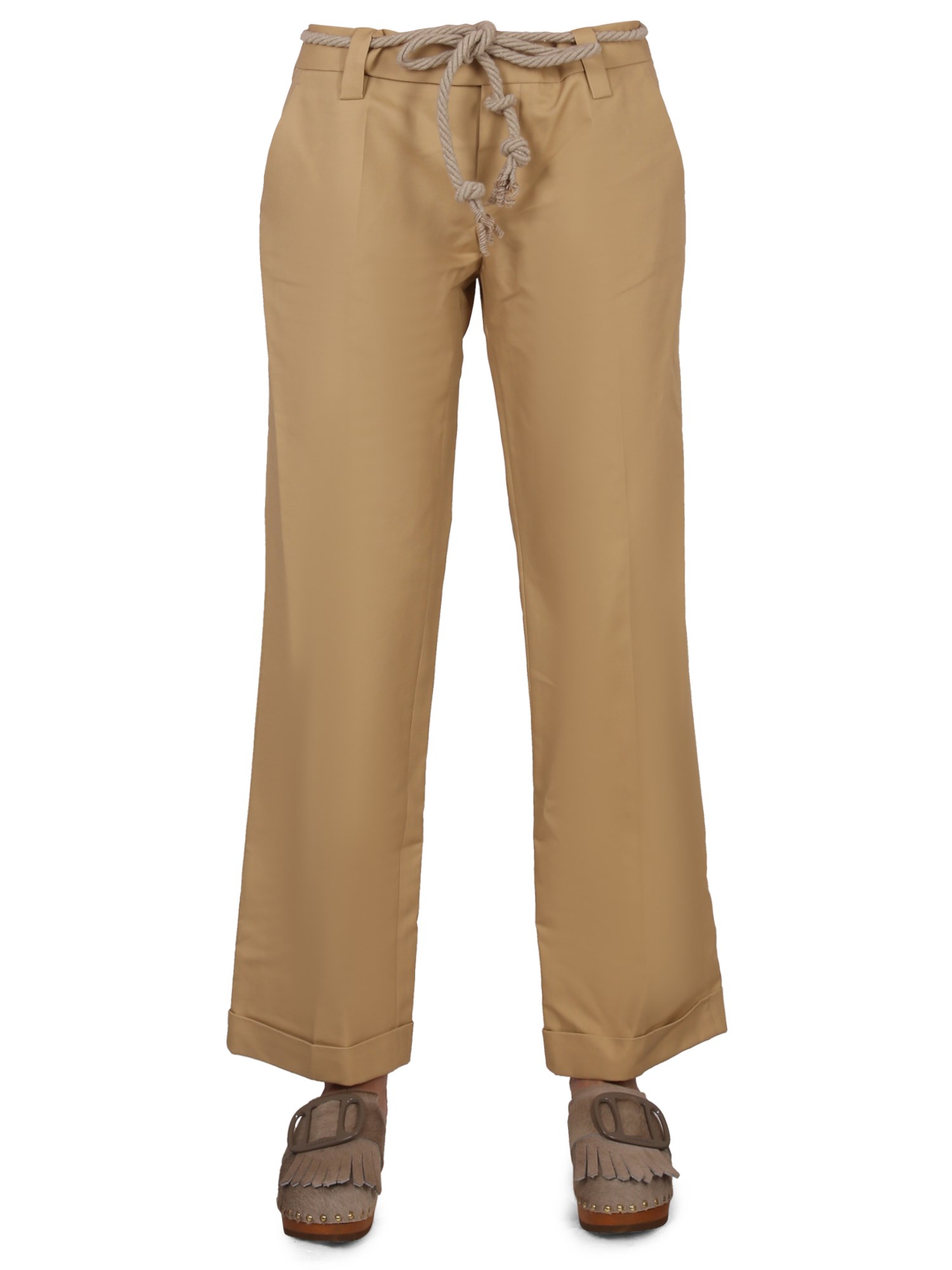 Shop Jejia Carlo Pants In Beige