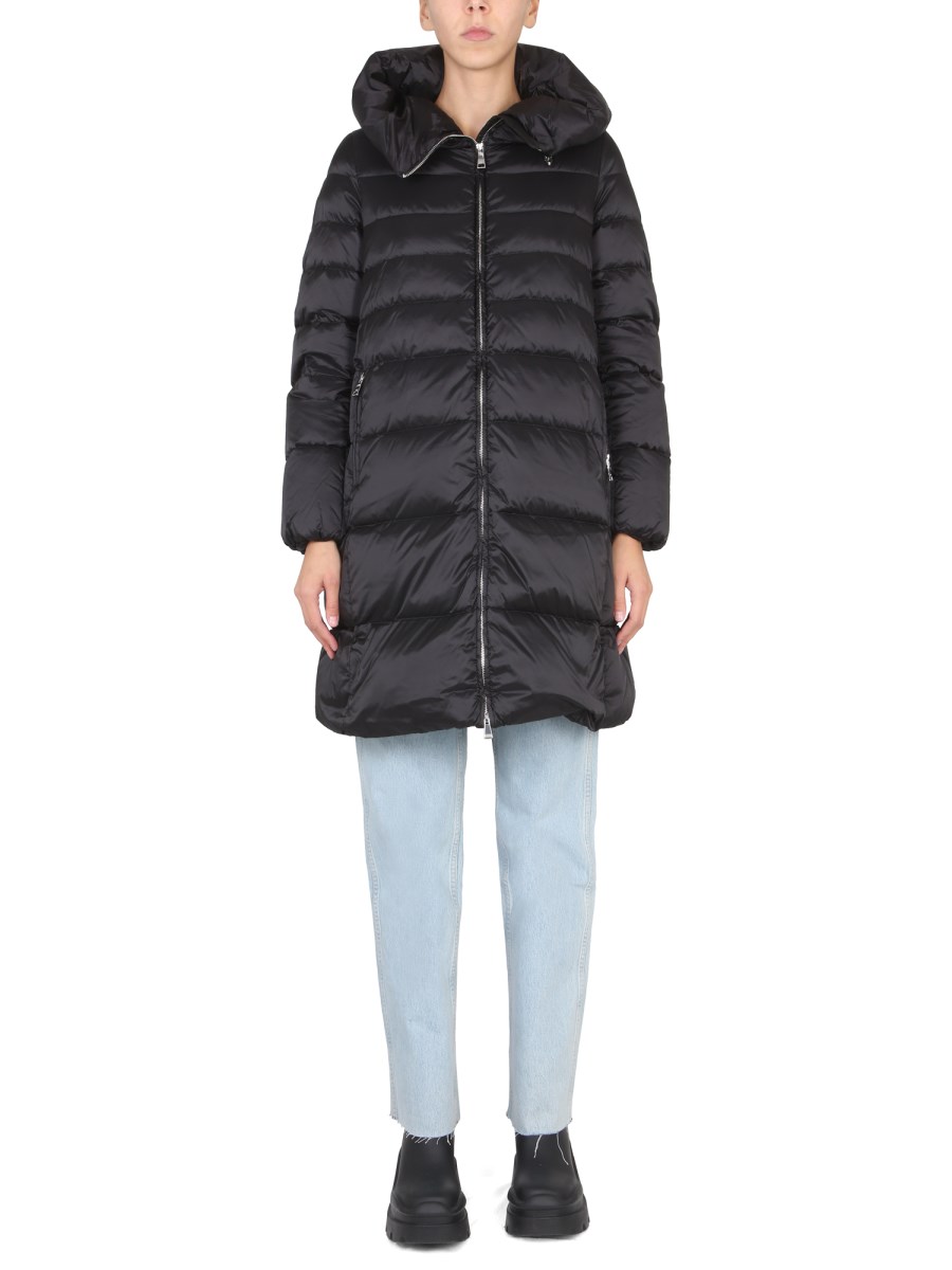 Add hooded down on sale coat