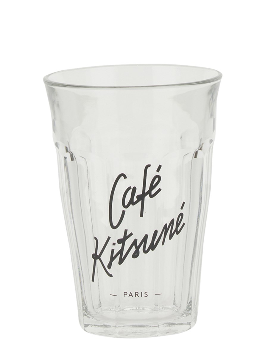 MAISON KITSUNÉ BICCHIERE DURALEX PICARDIE CAFE KITSUNE 36 CL IN VETRO