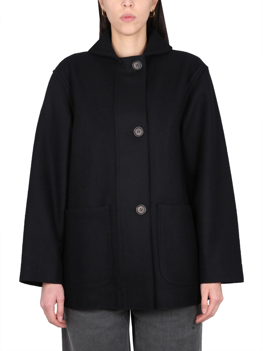 Acne studios short hot sale cocoon coat