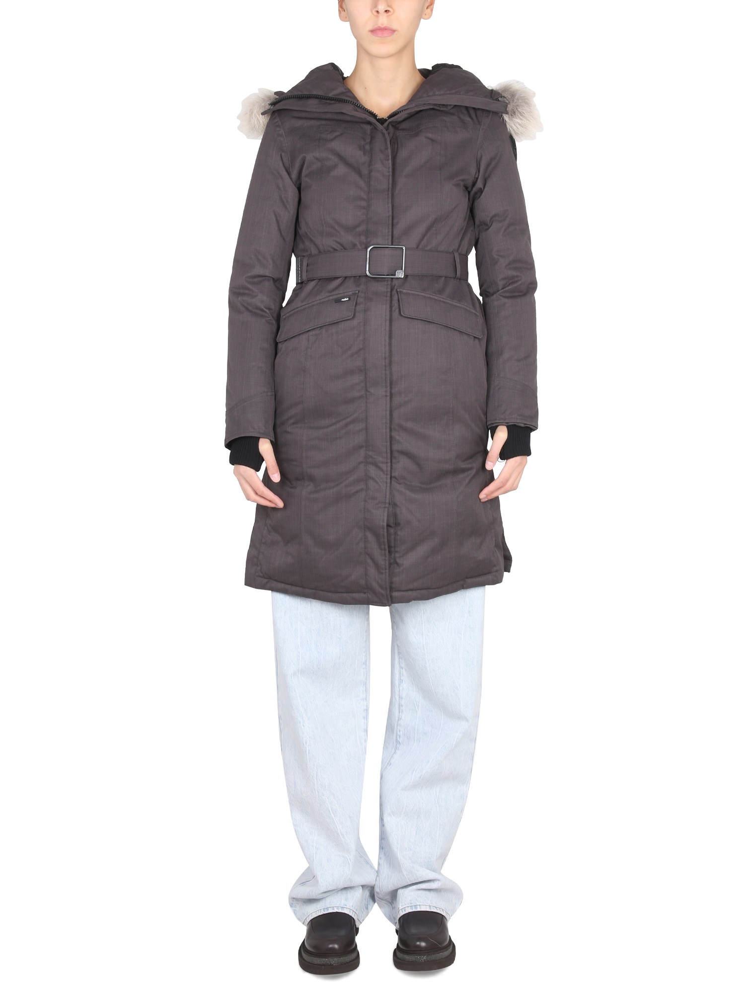 Shop Nobis Morgan Parka In Grey