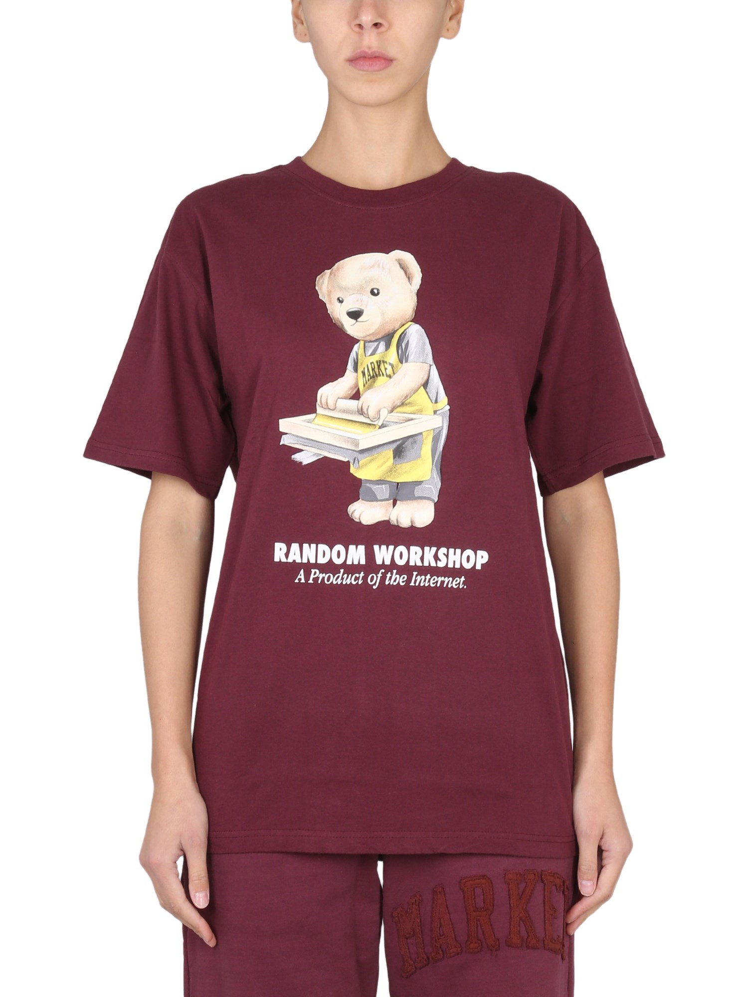 market random workshop bear t-shirt