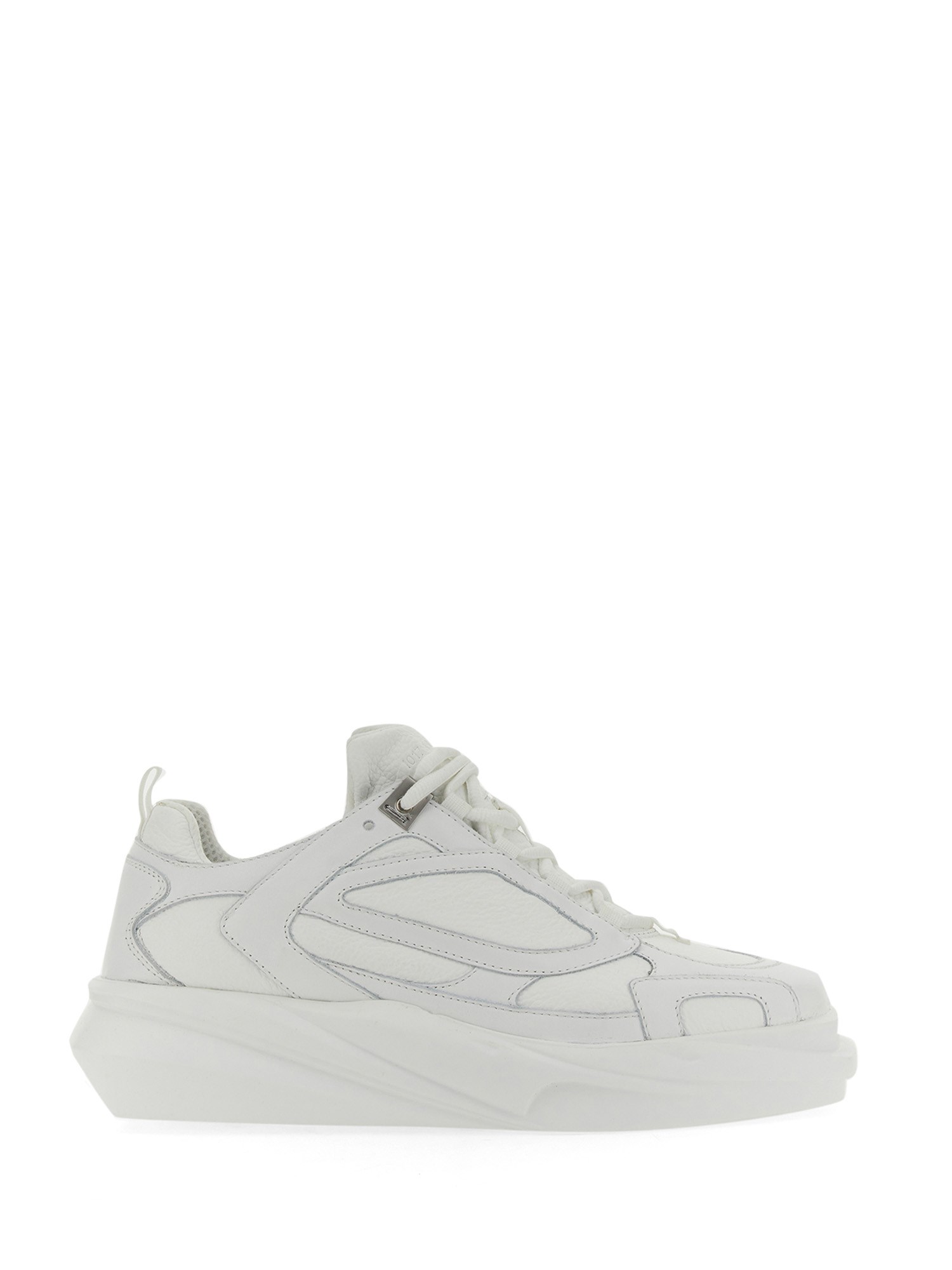 Alyx Unisex Mini Hiking Sneakers With Rubber Sole In White