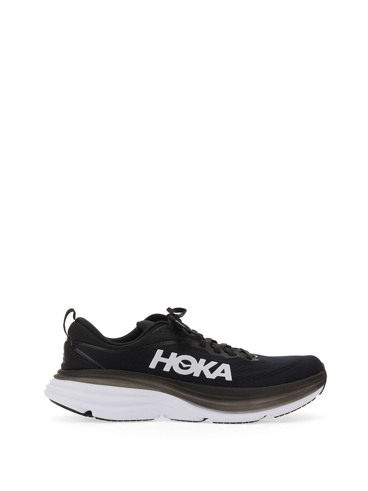 Hoka Bondi 8 Running Shoe In Black