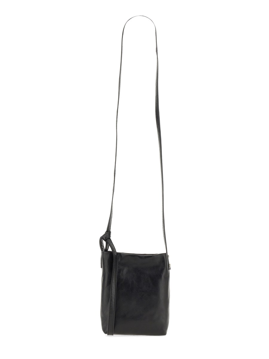 ANN DEMEULEMEESTER MINI ELINE LEATHER SHOULDER BAG Eleonora Bonucci