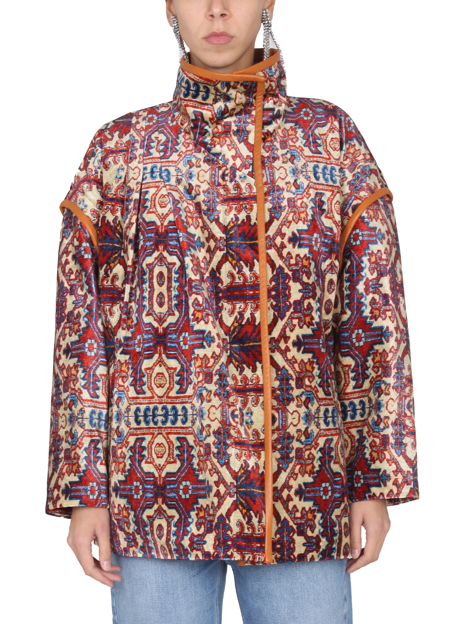 Shop Isabel Marant "greta" Jacket In Multicolour