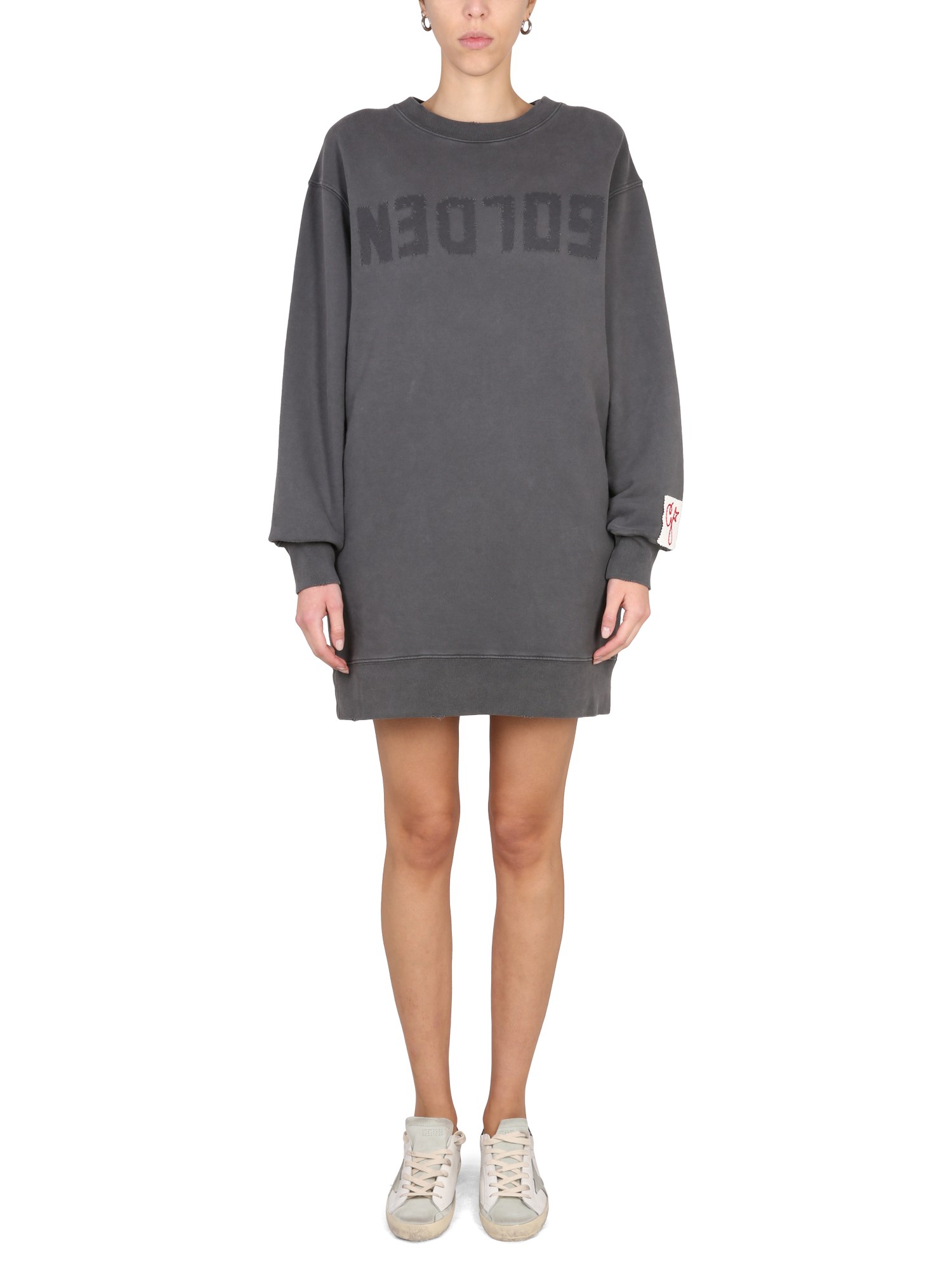 GOLDEN GOOSE SWEATSHIRT DRESS