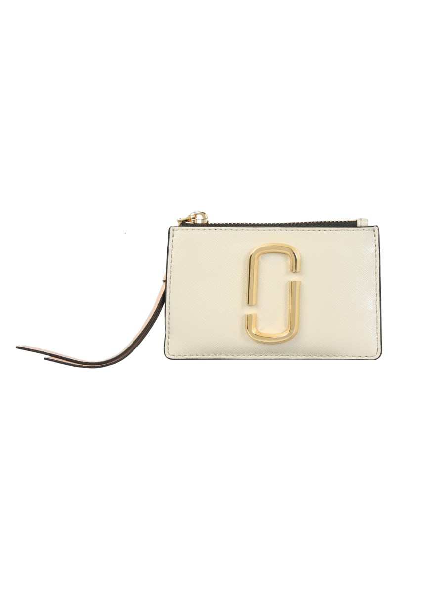 Marc jacobs snapshot top zip online wallet